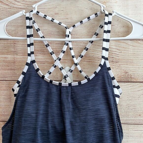 ATHLETA HYPER STRIPE STRAPPY ENERGIZER TANK TOP‎ - Picture 2 of 6